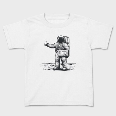 Astronaut Hitchhiking, Tricou Copii