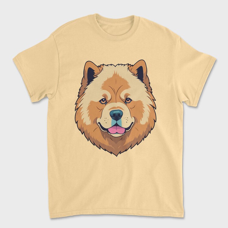 Chow Chow, Tricou Barbati (Unisex)