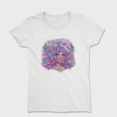 Cosmic Girl Portrait, Tricou Femei