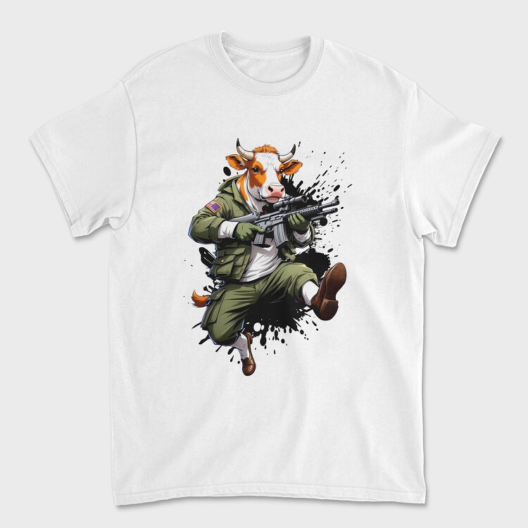 cow character, Tricou Barbati (Unisex)