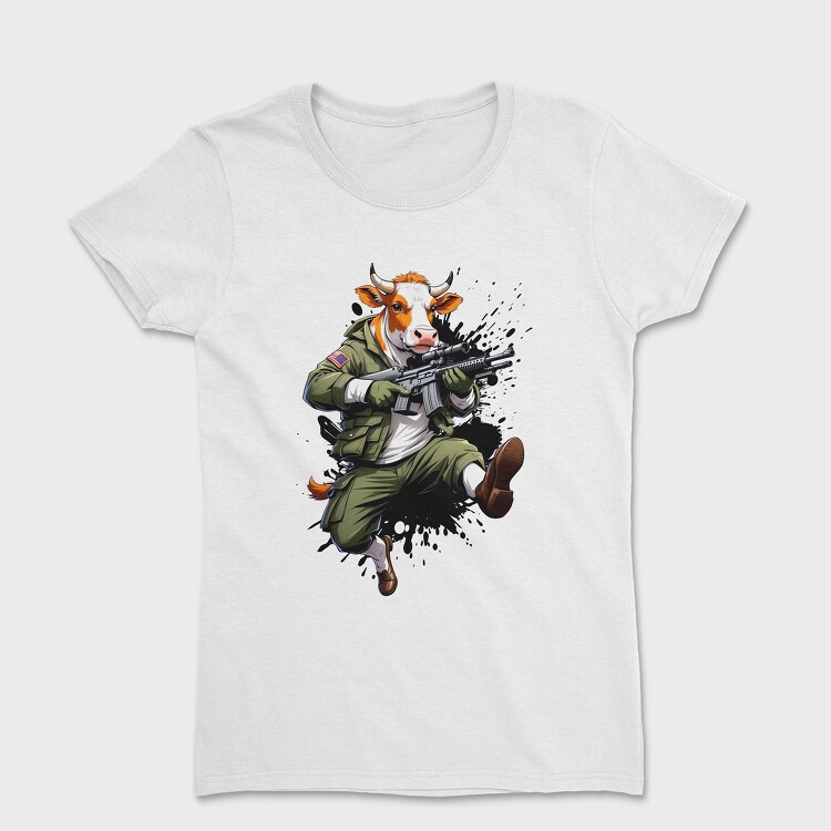 cow character, Tricou Femei