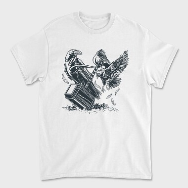 Crow Hammer, Tricou Barbati (Unisex)