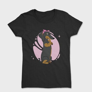 Dachsund Girl, Tricou Femei