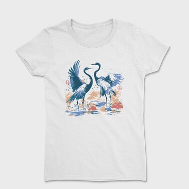 Dancing Cranes, Tricou Femei