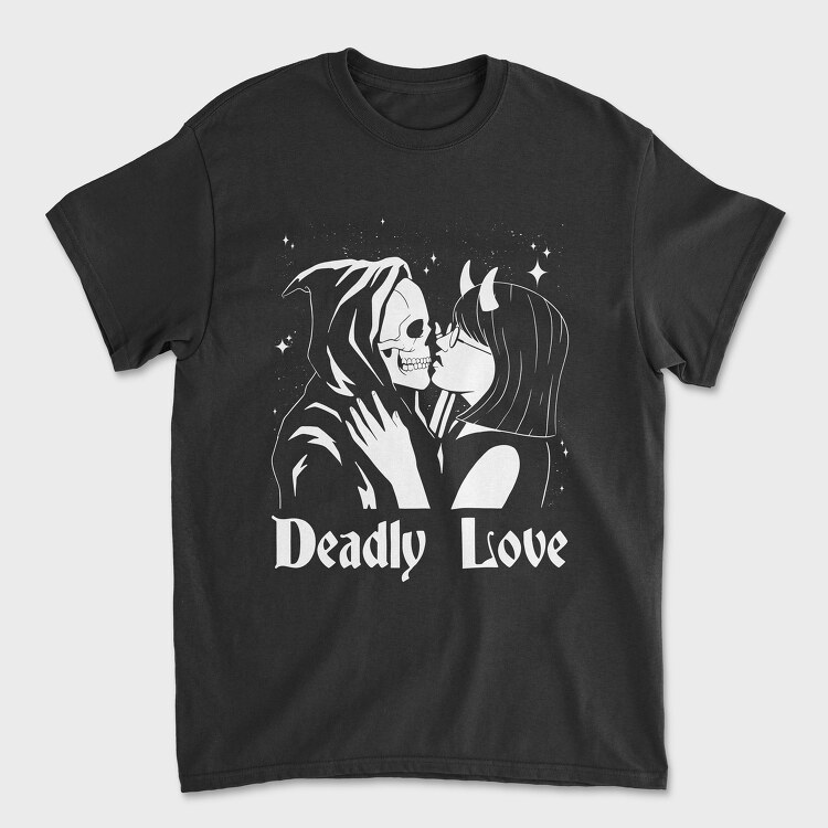 Deadly Love, Tricou Barbati (Unisex)