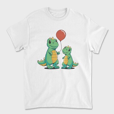 Dinos Balloon, Tricou Barbati (Unisex)