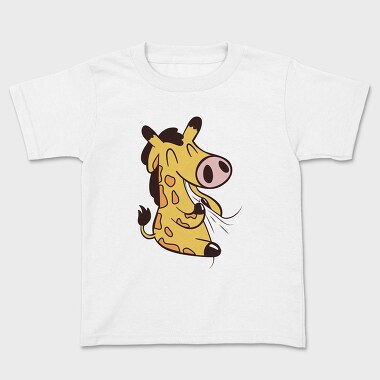 Giraffe Eating, Tricou Copii