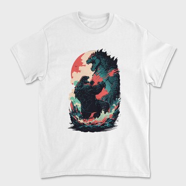 Godzilla Fight, Tricou Barbati (Unisex)