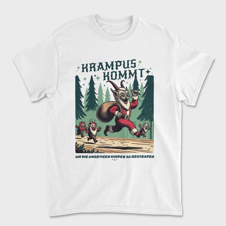 Krampus Kommt, Tricou Barbati (Unisex)