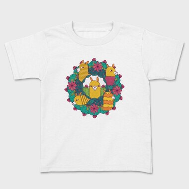 Llama Mandala, Tricou Copii