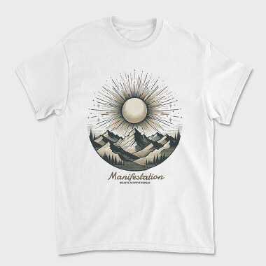 Mountain Manifestation, Tricou Barbati (Unisex)