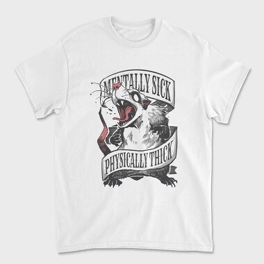 Possum Crazy, Tricou Barbati (Unisex)