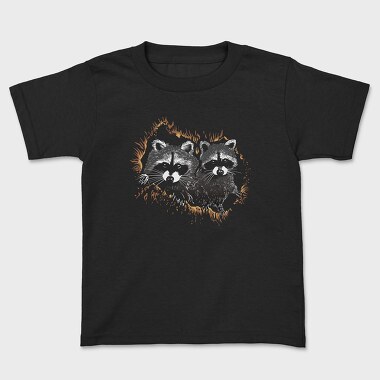 Raccoons Night, Tricou Copii