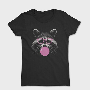 racoon bubblegum, Tricou Femei