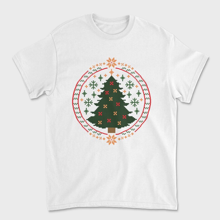 Ugly Sweater Christmas Tree, Tricou Barbati (Unisex)