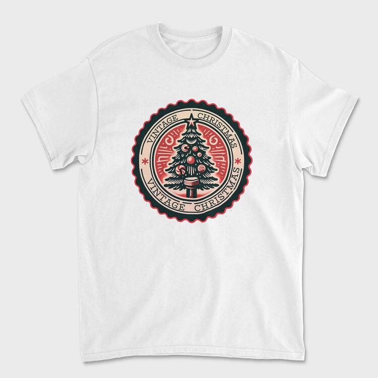 Vintage Christmas, Tricou Barbati (Unisex)