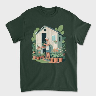 Woman Garden, Tricou Barbati (Unisex)