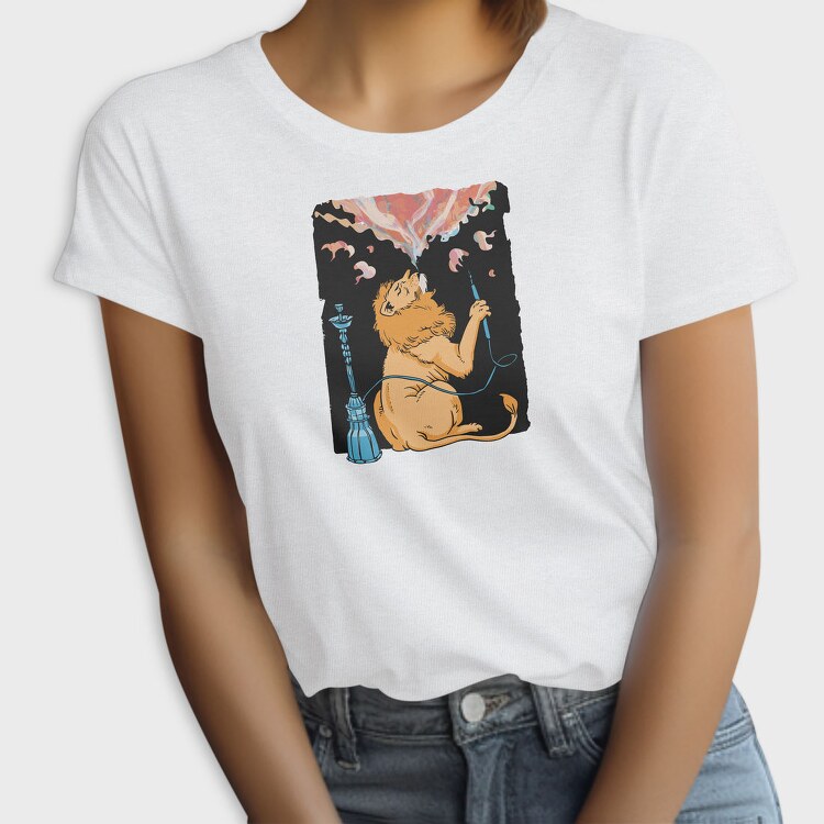 Smoke Lion Vibes, Tricou Femei