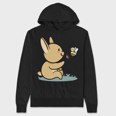 Bunny Bee, Hanorac Oversize Barbati (Unisex)