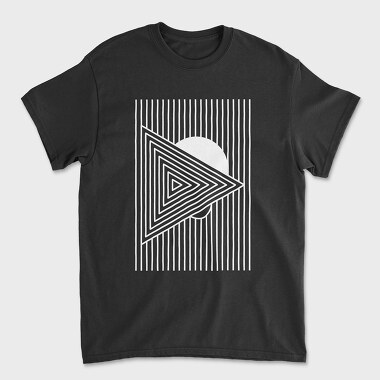 Minimal Geometric 3, Tricou Barbati (Unisex)