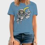Astronaut Chimp, Tricou Barbati (Unisex)