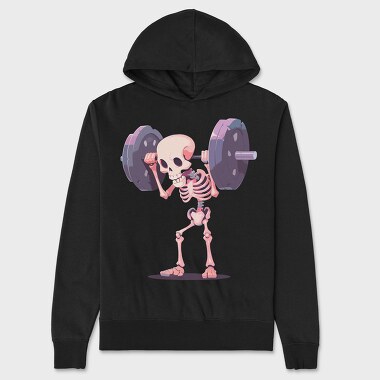 skelleton Lifting, Hanorac Oversize Barbati (Unisex)