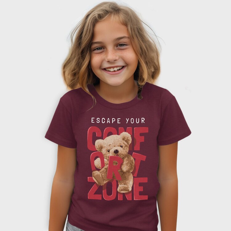 Teddy Escape Zone, Tricou Copii