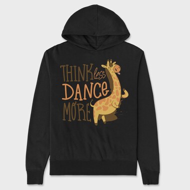 Dancing Giraffe, Hanorac Oversize Barbati (Unisex)