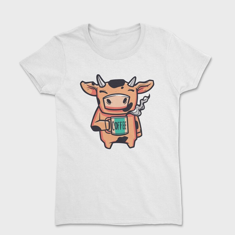 Cow Mug Coffee, Tricou Femei