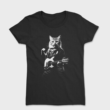 Guitar Cat, Tricou Femei