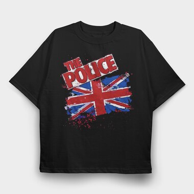 The Police, Tricou Oversize Barbati (Unisex)