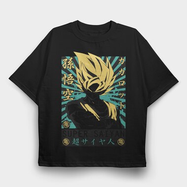 Dragon Ball Z 72, Tricou Oversize Barbati (Unisex)
