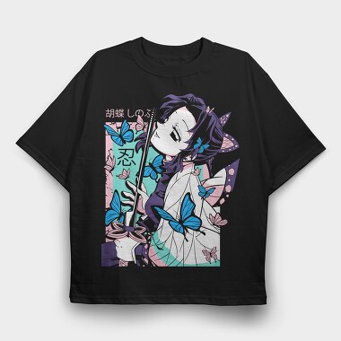 Shinobu, Tricou Oversize Barbati (Unisex)