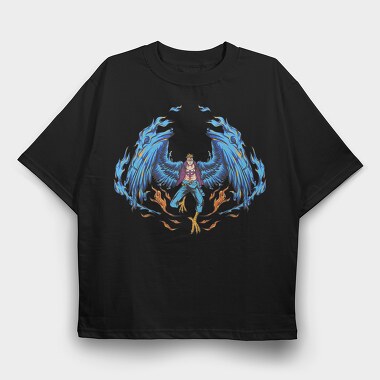 One Piece 107, Tricou Oversize Barbati (Unisex)