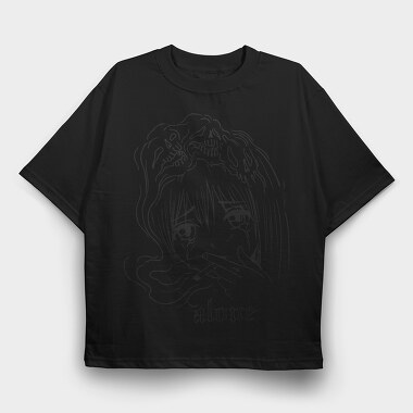 Hentai 17, Tricou Oversize Barbati (Unisex)
