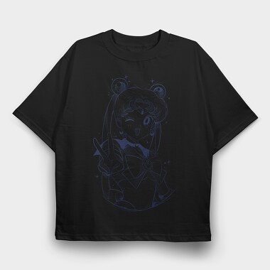 Sailor Moon 8, Tricou Oversize Barbati (Unisex)