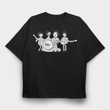 The Beatles 13, Tricou Oversize Barbati (Unisex)