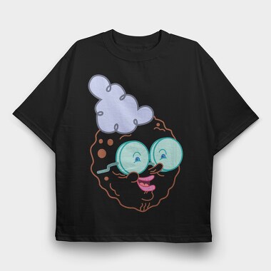 SpongeBob Faces 12, Tricou Oversize Barbati (Unisex)