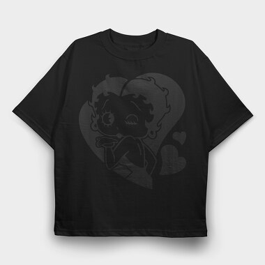 Betty Boop 54, Tricou Oversize Barbati (Unisex)