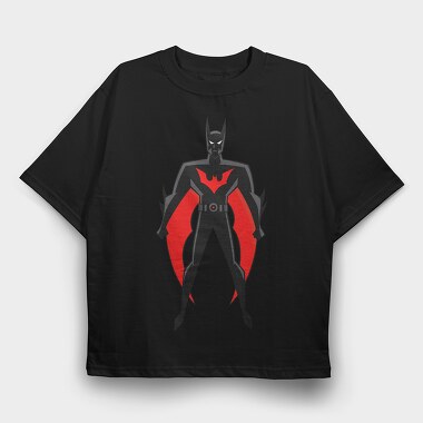 Cartoon Retro Batman 2, Tricou Oversize Barbati (Unisex)