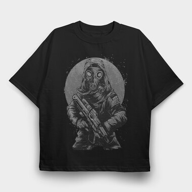 Soldier, Tricou Oversize Barbati (Unisex)