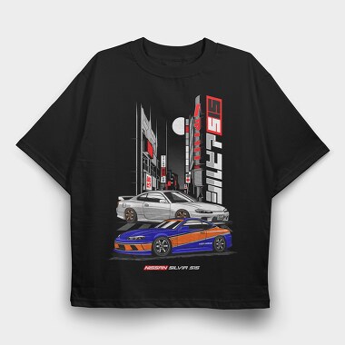 S15, Tricou Oversize Barbati (Unisex)