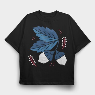 Nature Botanical 2, Tricou Oversize Barbati (Unisex)