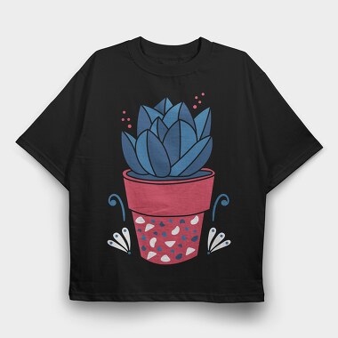 Nature Botanical 3, Tricou Oversize Barbati (Unisex)