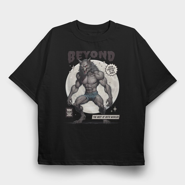 Beyond, Tricou Oversize Barbati (Unisex)
