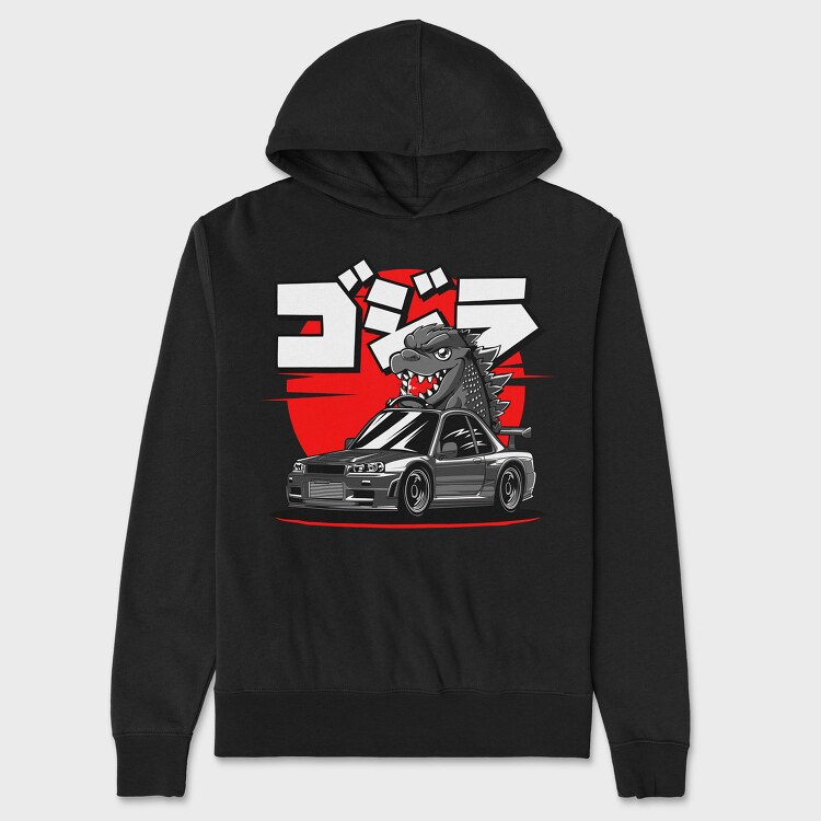 BABY GTR, Hanorac Oversize Barbati (Unisex)