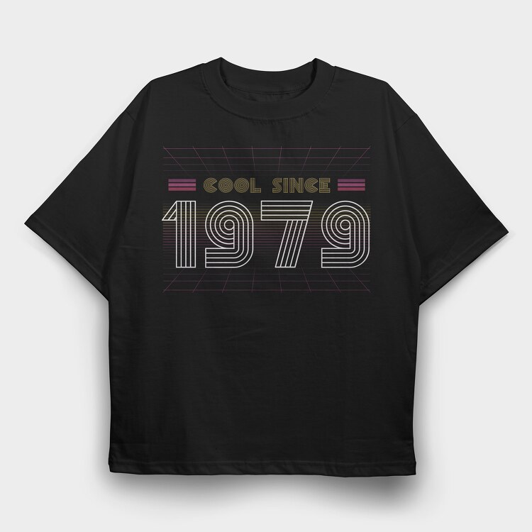 Cool Since, Tricou Oversize Barbati (Unisex)