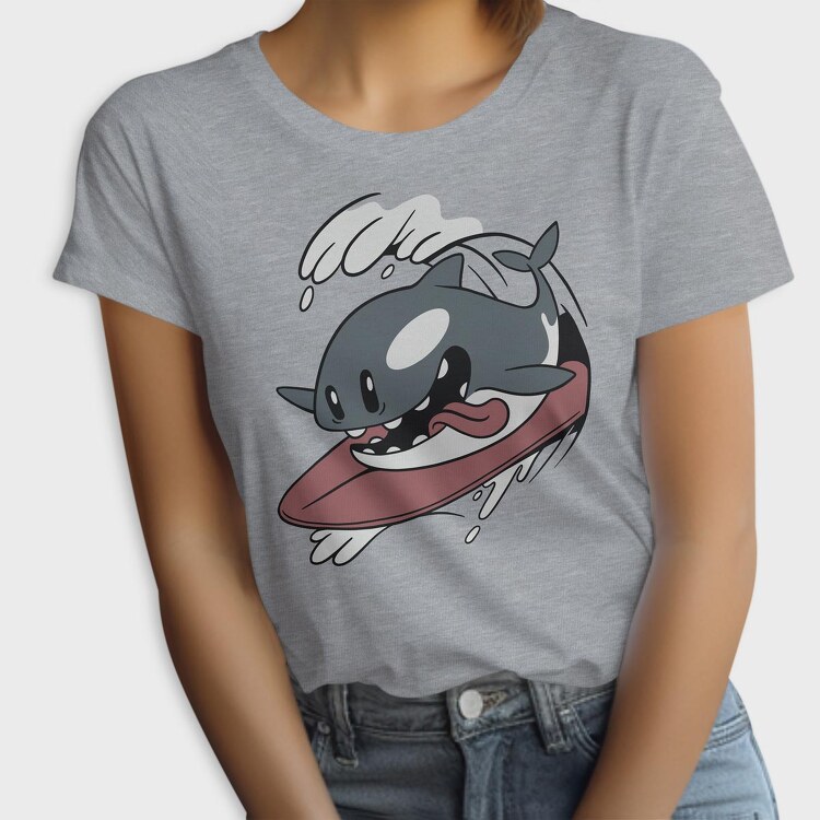 Surfing Orca, Tricou Femei