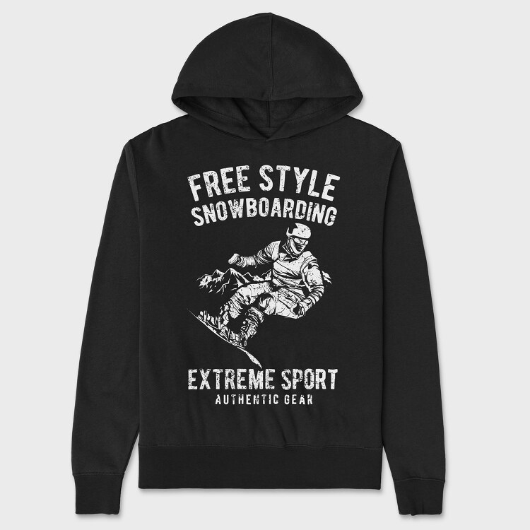 Hanorac Barbati (Unisex), Free Style Snowboarding