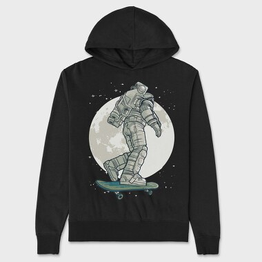 Astronaut Skate, Hanorac Oversize Barbati (Unisex)
